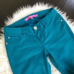 Teal Skinny Jeans, Juniors 3